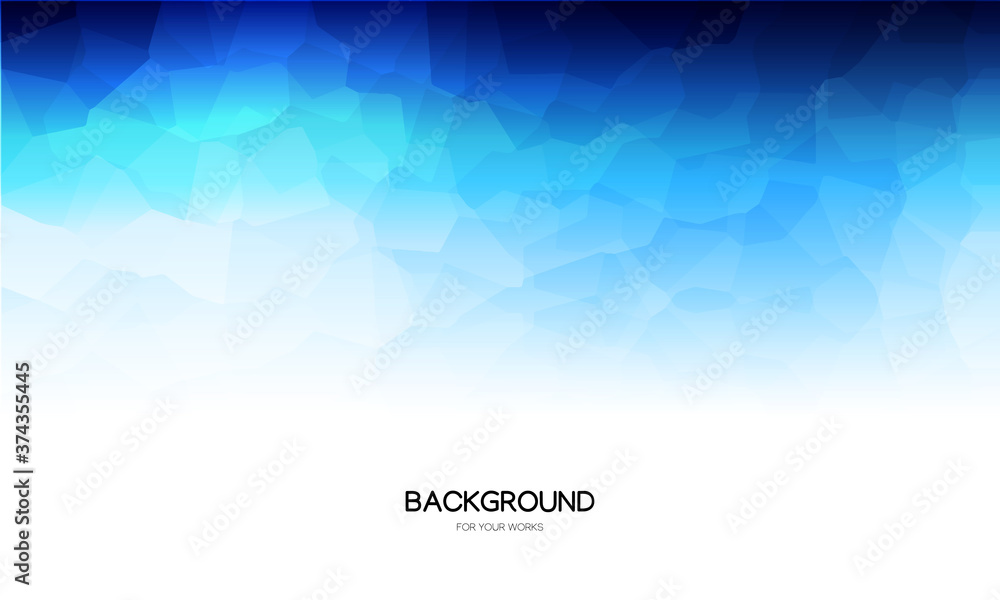Aufkleber Blue abstract background. Futuristic concept. For use in all types of design work. Vector illustration.