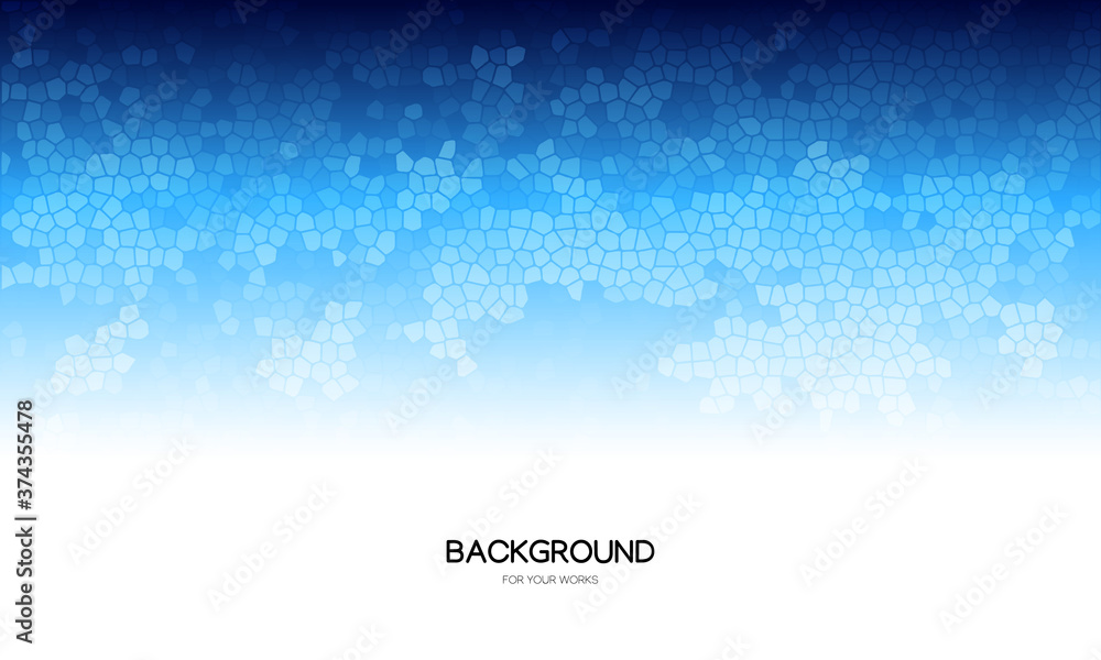 Poster blue abstract background. futuristic concept. for use in all types of design work. vector illustrati