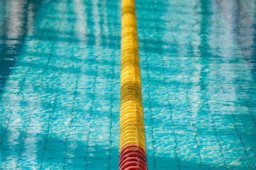 The sports swimming pool. Sport background