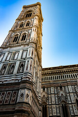 The famous tower of Giotto in Florence