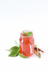 jar of strawberry jam