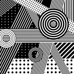 Abstract background in black and white.