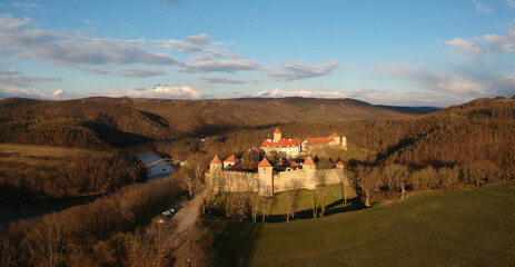 Fototapeta na wymiar Castle Veveri in Southern Moravia, Czech Republic