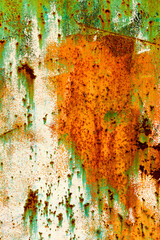 Creative old rusty metal background. Flat background texture dirty metal. As the main background...