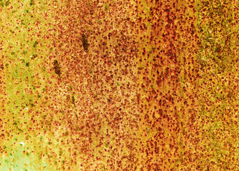 Creative old rusty metal background. Flat background texture dirty metal. As the main background for vintage design