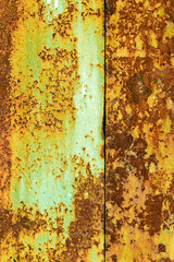 Creative old rusty metal background. Flat background texture dirty metal. As the main background...