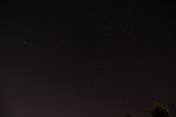 Fototapeta na wymiar Stars in a Clear Night Sky