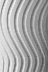 Naklejka premium Graphic curved lines in black and white