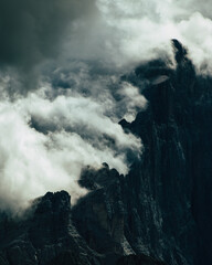 Nuvole sul Monte Civetta