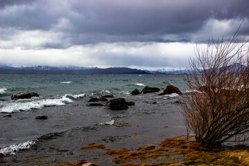 Views of the Nahuel Huapi lake