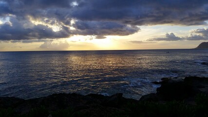 Fototapeta na wymiar Hawaii Ocean 