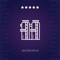 Fototapeta premium tank vector icon modern illustartion