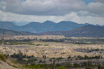 landscape with mountains