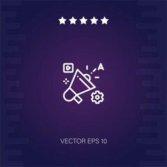 digital marketing vector icon modern illustration