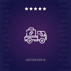 delivery vector icon modern illustration