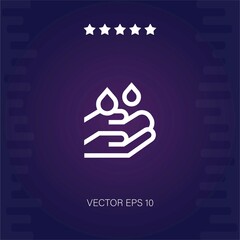hygiene vector icon modern illustration