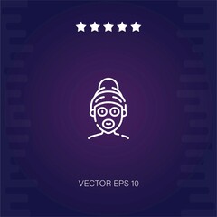 skincare vector icon modern illustration