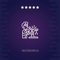 robotic vector icon modern illustration