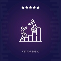 team   vector icon modern illustration