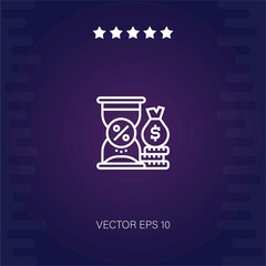 taxation vector icon modern illustration