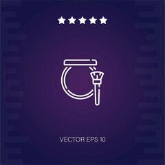 makeup vector icon modern illustration