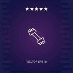 dog toy vector icon modern illustration