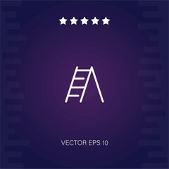 ladder vector icon modern illustration