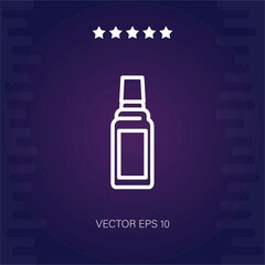 mouthwash vector icon modern illustration