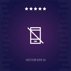 smartphone   vector icon modern illustration