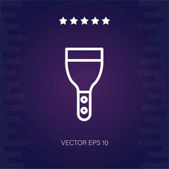 spot lamp vector icon modern illustration