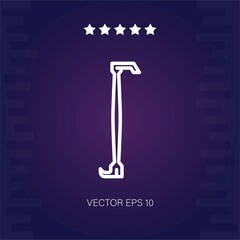 tissue retractor   vector icon modern illustration