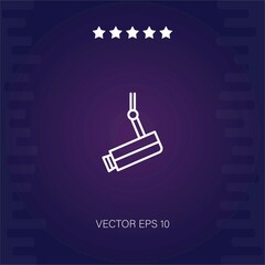 security cam vector icon modern illustration