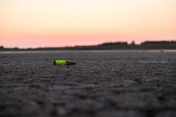 dry bottom of the reservoir. soil erosion. the water's gone. the bottom of the lake. a desert...