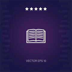 book vector icon