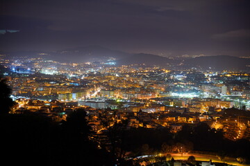 Fototapeta na wymiar View of Braga, historical city of Portugal. Europe