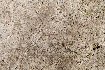 A very old concrete wall is a decorative or textured surface. Can be used as a background or for design purposes