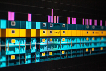Video Editing Timeline
