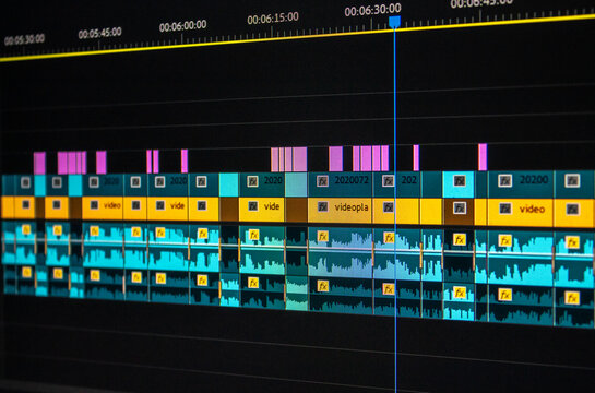 Video Editing Timeline