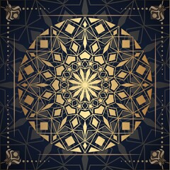 Templates, elegant invitations with mandalas