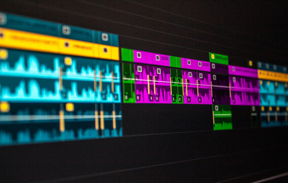 Video Editing Timeline
