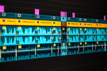 Video Editing Timeline