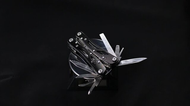 Close up of a standard multi tool
