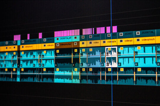 Video Editing Timeline