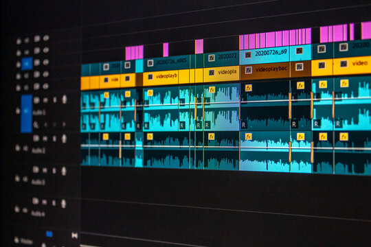 Video Editing Timeline