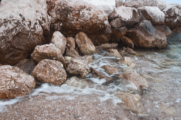 stones in the water