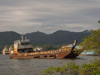 Ship wrecks, Indonesia