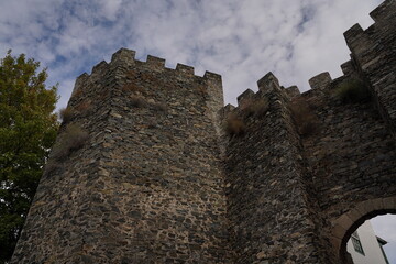 Castle of Braganza, historical city of Portugal. Europe