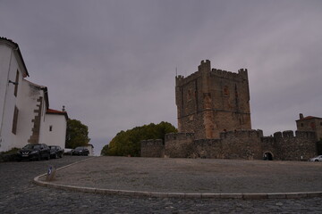 Castle of Braganza, historical city of Portugal. Europe