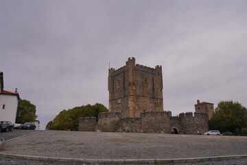Castle of Braganza, historical city of Portugal. Europe