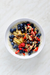 Baked Banana and Berries Porridge